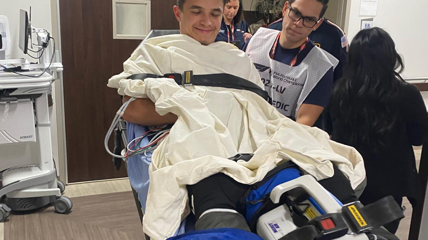 Norris’ first words on scary crash after giving health update